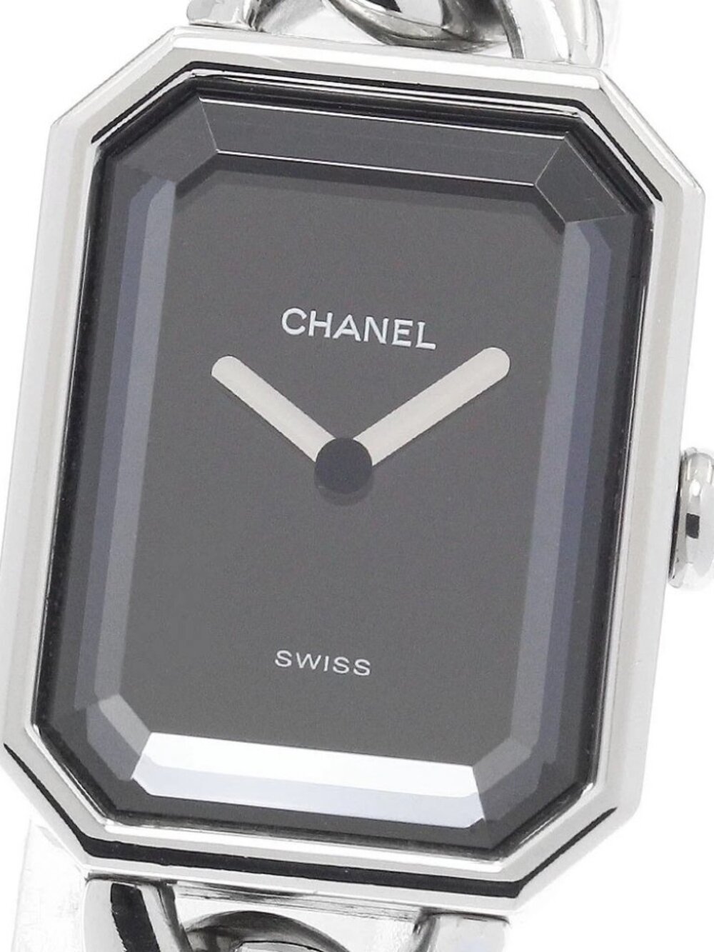 CHANEL Premiere XL M size black Dial Quartz Ladies Watch_965325
